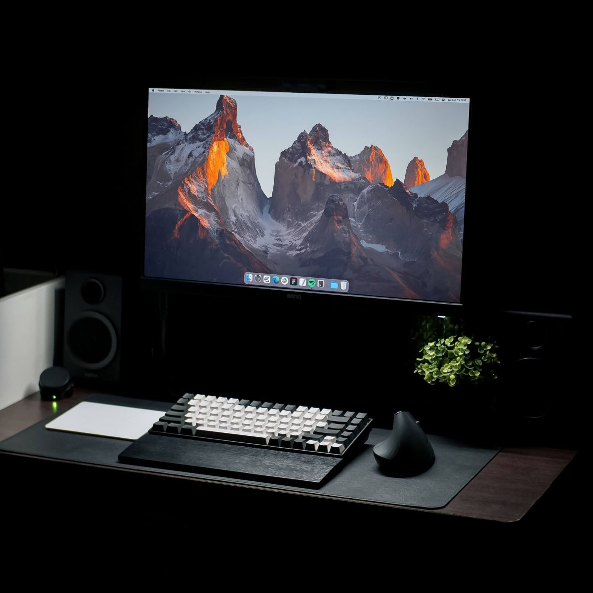 Nghiện setup mê setup, setup bàn làm việc